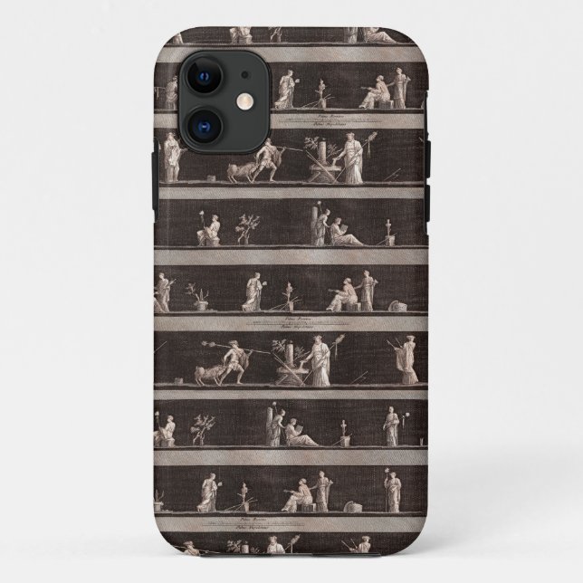 Capa Para iPhone Da Case-Mate Figuras romanas antigas clássicos erudito ou (Verso)