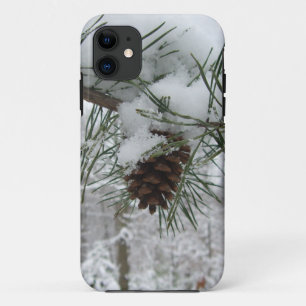 Capa Para iPhone Da Case-Mate Filo de Pinheiro Nevado Fotografia da Natureza de