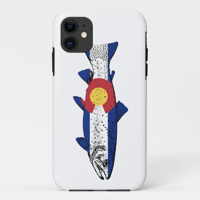 Capa Para iPhone Da Case-Mate Fish Colorado (Verso)