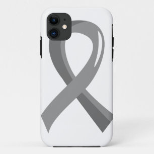 Capa Para iPhone Da Case-Mate Fita cinzenta 3 do tumor cerebral