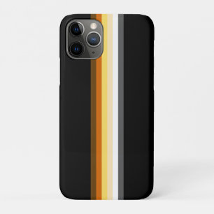 Capa Para iPhone Da Case-Mate Fita da Bandeira do Orgulho do Urso Gay Esbelto em