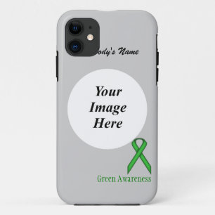 Capa Para iPhone Da Case-Mate Fita Padrão Verde de Kenneth Yoncich