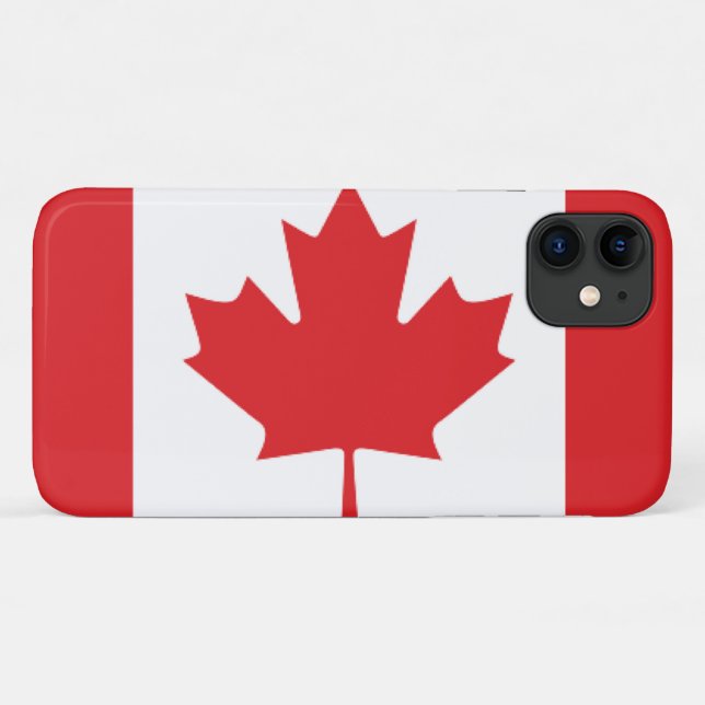 Capa Para iPhone Da Case-Mate Flag of Canada (Verso (horizontal))