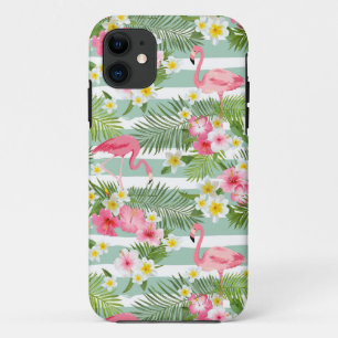 Capa Para iPhone Da Case-Mate Flamingos E Stripes