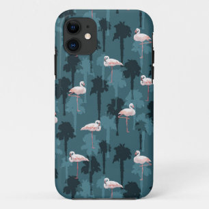 Capa Para iPhone Da Case-Mate Flamingos Pastel na cerceta