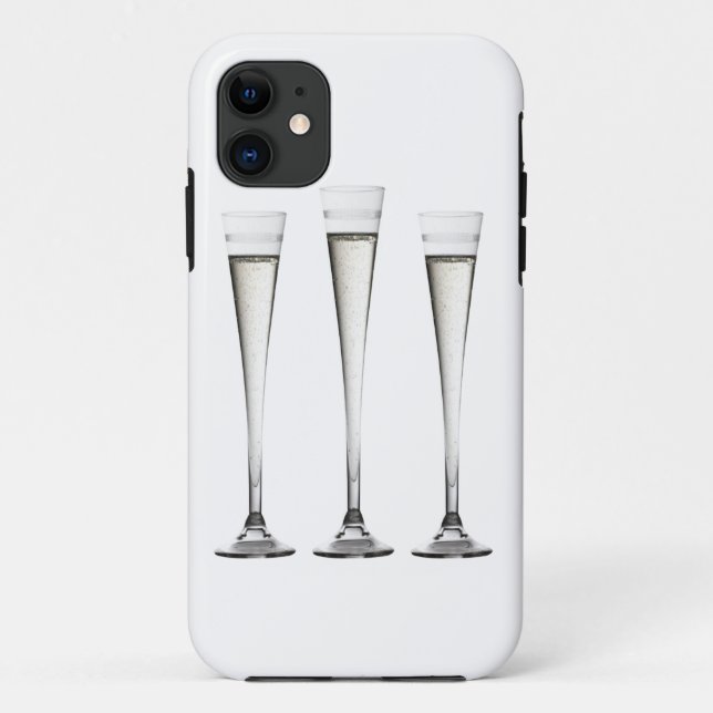 Capa Para iPhone Da Case-Mate Flautas de Champagne (Verso)