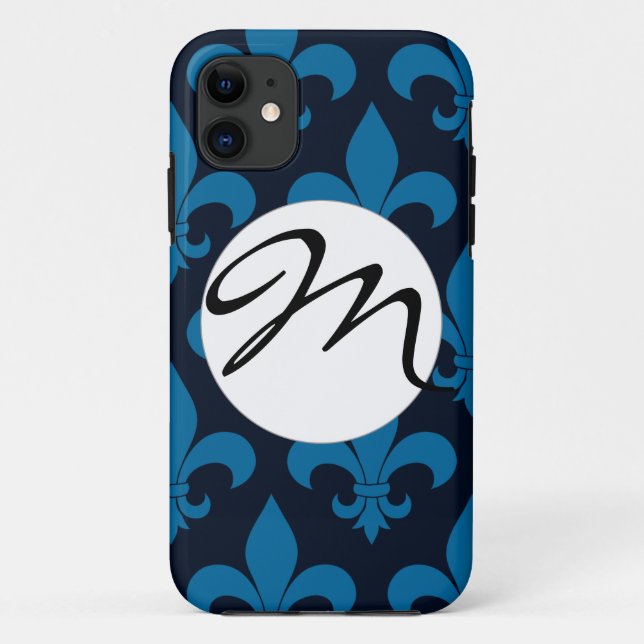 Capa Para iPhone Da Case-Mate Fleur de lis Pattern Classic (Verso)
