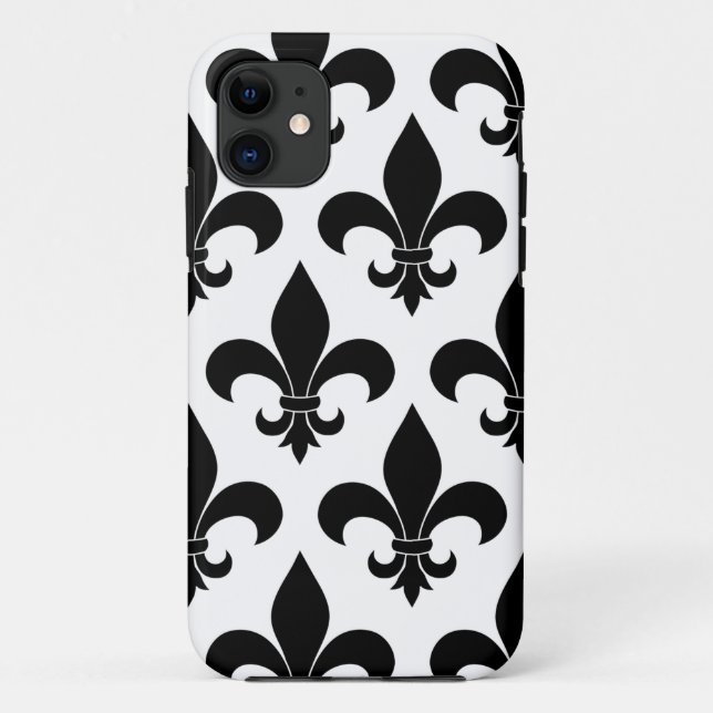 Capa Para iPhone Da Case-Mate Fleur de lis Pattern Classic (Verso)