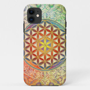 Capa Para iPhone Da Case-Mate Flor da Vida - Ornamento I