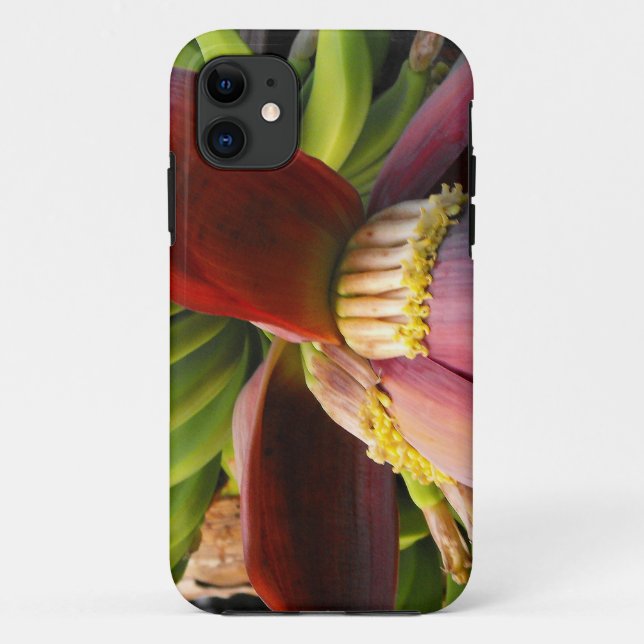 Capa Para iPhone Da Case-Mate Flor de Banana (Verso)