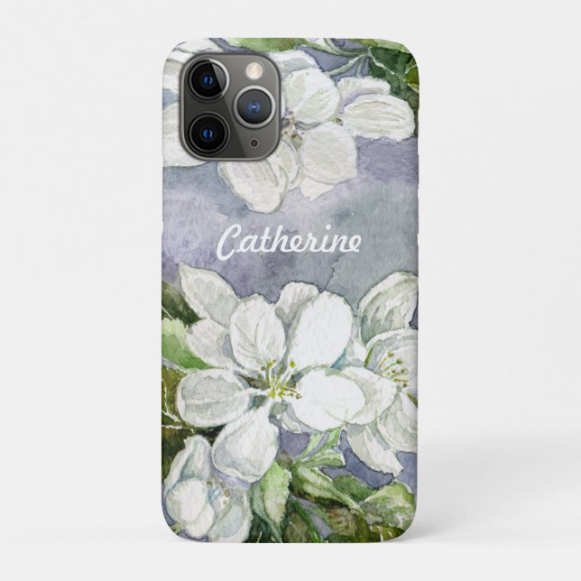 Capa Para iPhone Da Case-Mate Flor de maçã (Verso)