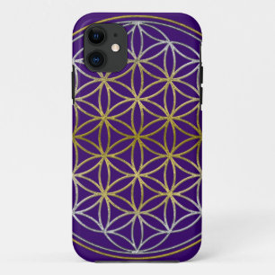 Capa Para iPhone Da Case-Mate FLOR DE VIDA / Blume des Lebens - BiColor