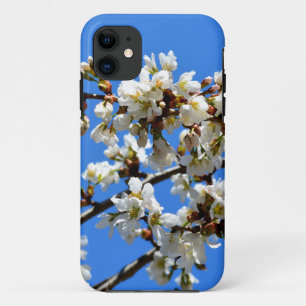 Capa Para iPhone Da Case-Mate Flor floral branco de primavera