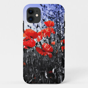 Capa Para iPhone Da Case-Mate Flor floral da papoila das papoilas