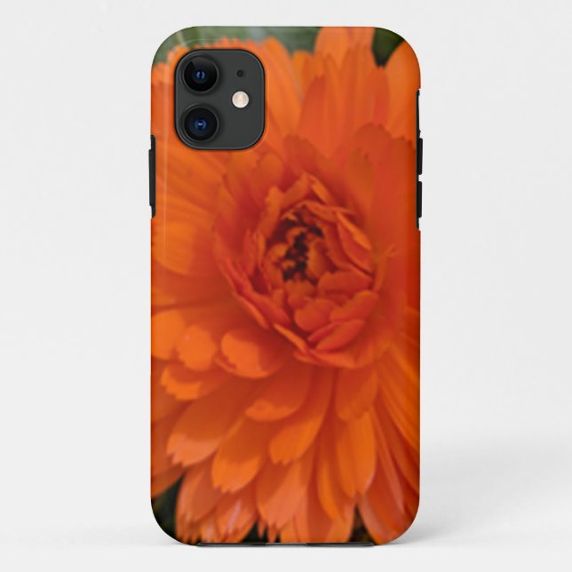 Capa Para iPhone Da Case-Mate Flor Laranja (Verso)