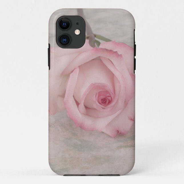 Capa Para iPhone Da Case-Mate Flor Rosa Rosa Rosa Suave (Verso)