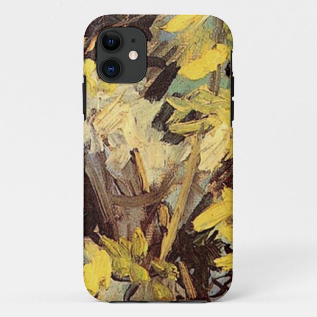 Capa Para iPhone Da Case-Mate Flores de Acacia Flagres Vincent van Gogh. (Verso)