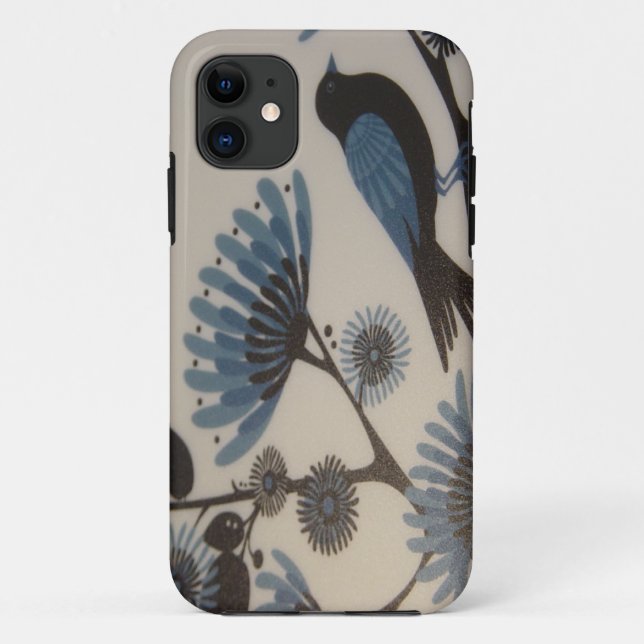 CAPA PARA iPhone DA Case-Mate FLORES DE BLUEBIRD (Verso)