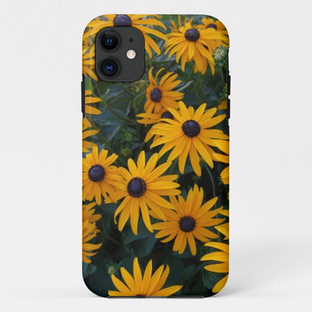 Capa Para iPhone Da Case-Mate Flores de margarida amarela. (Verso)