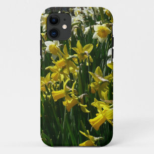 Capa Para iPhone Da Case-Mate Flores de primavera de Daffodils Amarelos e Branco