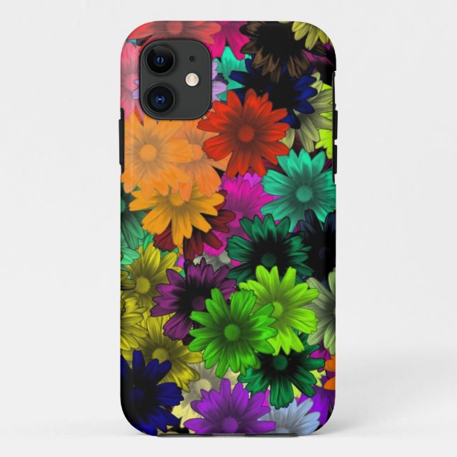 Capa Para iPhone Da Case-Mate Flores de vidro retidas (Verso)