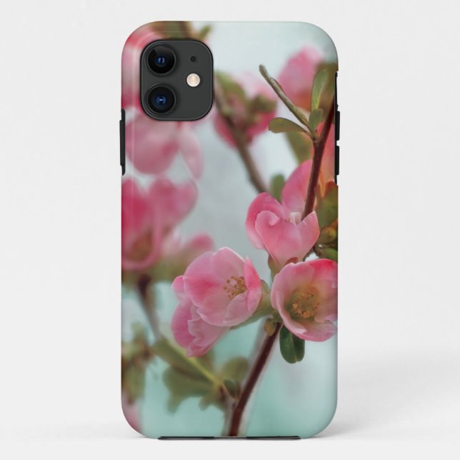 Capa Para iPhone Da Case-Mate Flores do marmelo (Verso)