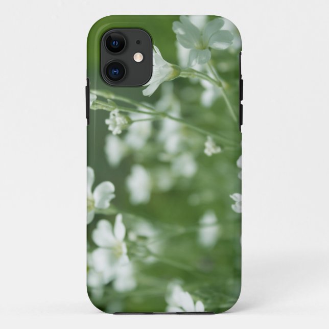Capa Para iPhone Da Case-Mate flores frescas de jardim branco de verão (Verso)