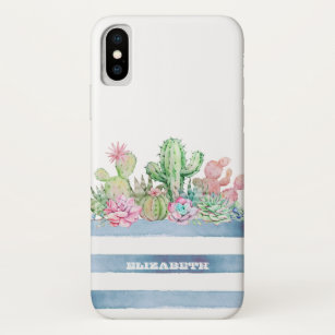 Capa Para iPhone Da Case-Mate Flores Suculentes De Cactus