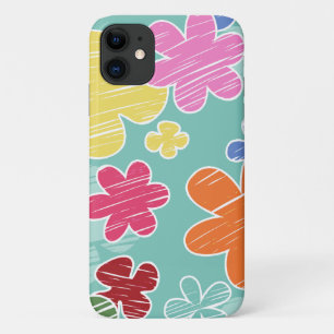 Capa Para iPhone Da Case-Mate Flores Tropicais, Flores Coloridas, Padrão Floral