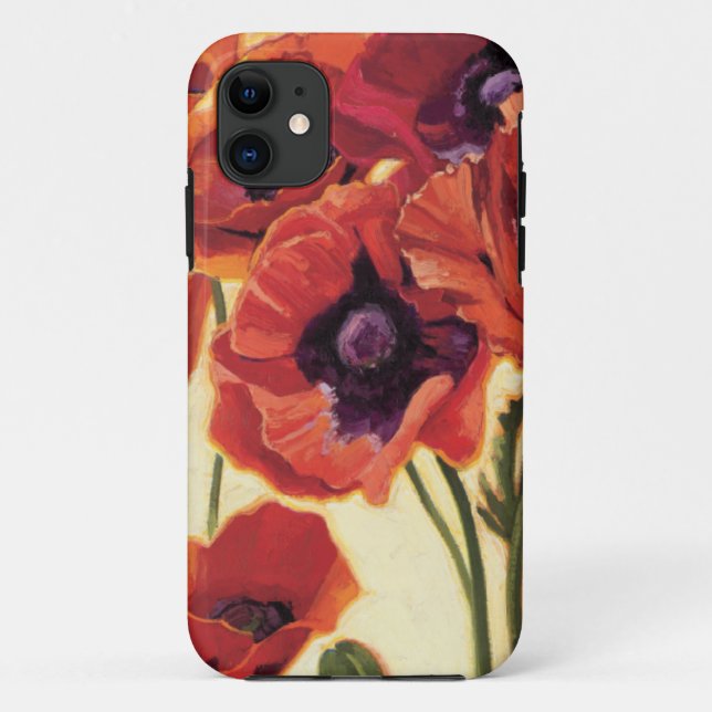 Capa Para iPhone Da Case-Mate Flores vermelhas (Verso)