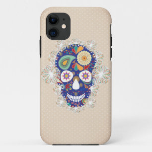 Capa Para iPhone Da Case-Mate floresce o iphone do crânio