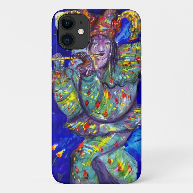 Capa Para iPhone Da Case-Mate FLUTIS EM AZUL/Noite de Carnaval de Veneza (Verso)