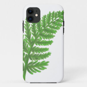 Capa Para iPhone Da Case-Mate Folhas de madeira de corante-d-água verde Elegante