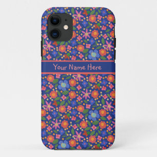 Capa Para iPhone Da Case-Mate Folk Art Floral no Caso de Maiúsculas/Minúsculas d