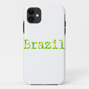 Capa Para iPhone Da Case-Mate Fonte verde e amarela do Brasil