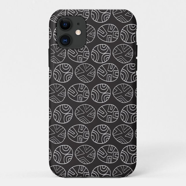 Capa Para iPhone Da Case-Mate forma do círculo modelada (Verso)