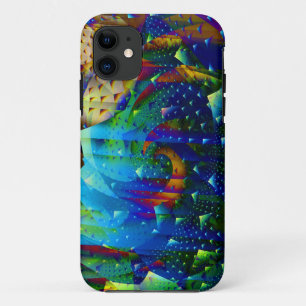 Capa Para iPhone Da Case-Mate Fractal abstrato de Digitas da lua de cobre