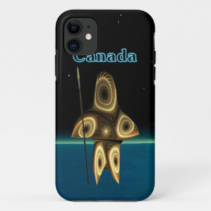 Capa Para iPhone Da Case-Mate Fractal Inuit Hunter - Canadá