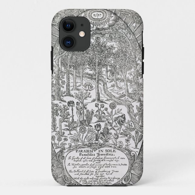 Capa Para iPhone Da Case-Mate Frontispício 'da sola Paradisi; Paradisus Terrestr (Verso)