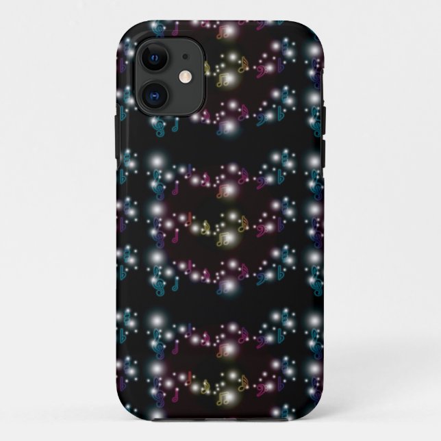 Capa Para iPhone Da Case-Mate Fulgor da música (Verso)