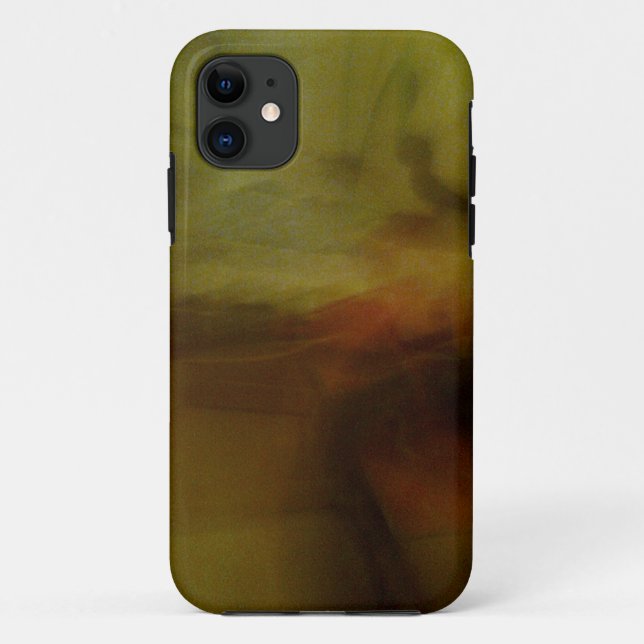 Capa Para iPhone Da Case-Mate Fundo Difuso Marrom (Verso)
