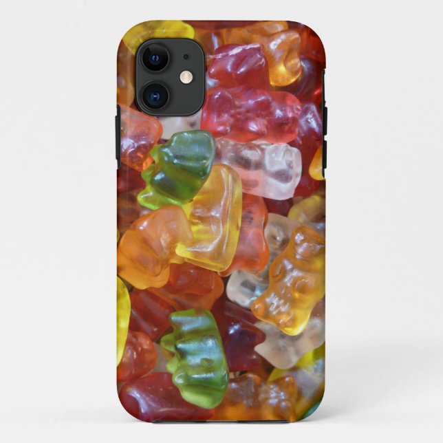 Capa Para iPhone Da Case-Mate Fundo dos Ursos Gummy (Verso)