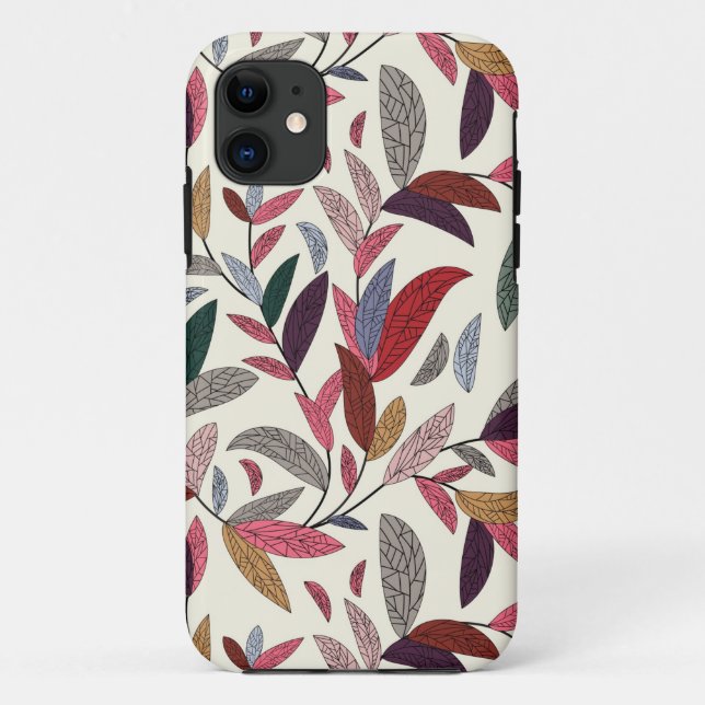 Capa Para iPhone Da Case-Mate Fundo floral (Verso)