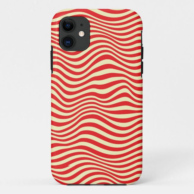 Capa Para iPhone Da Case-Mate Fundo listrado (Verso)