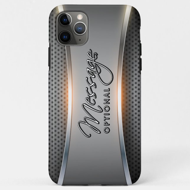 Capa Para iPhone Da Case-Mate Fundo Metálico 3 (Verso)