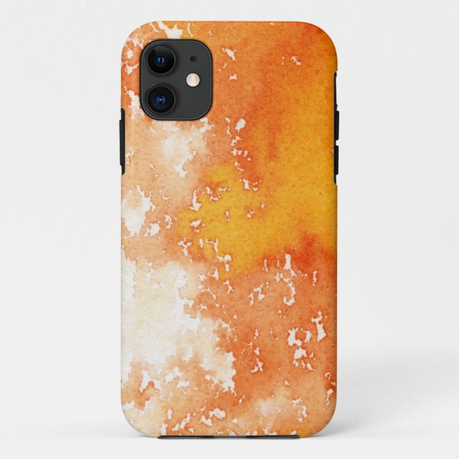 Capa Para iPhone Da Case-Mate Fundo pintado mão abstrato da aguarela. 2 (Verso)