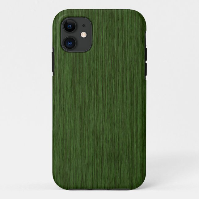 Capa Para iPhone Da Case-Mate Fundo Verde Russo da Madeira Cinzenta (Verso)