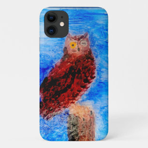 Capa Para iPhone Da Case-Mate Funny Brown Owl