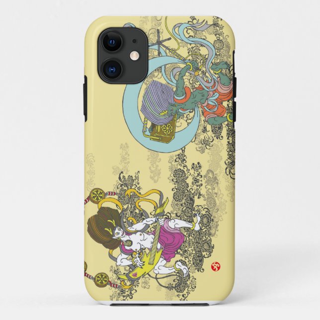 Capa Para iPhone Da Case-Mate Furai. 風 雷 (Verso)