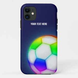 Capa Para iPhone Da Case-Mate Futebol psicadélico personalizado